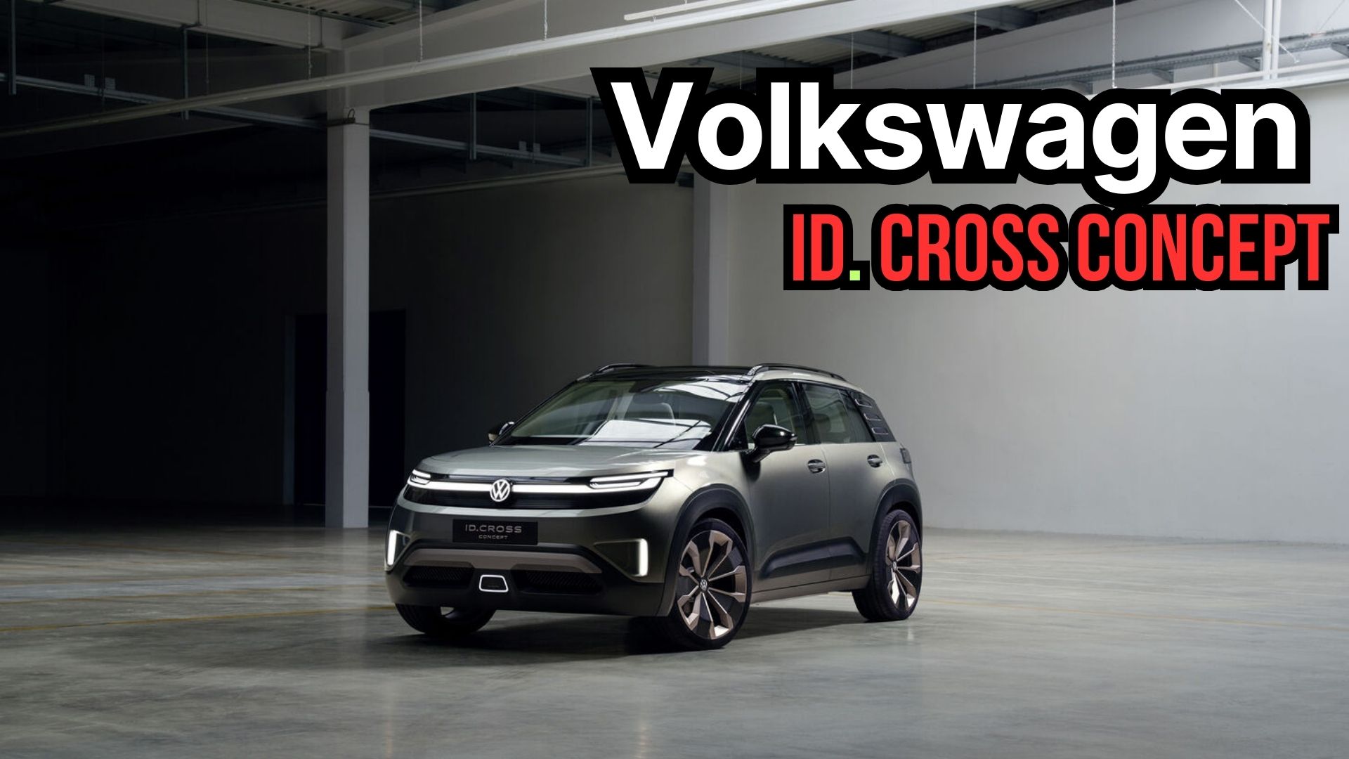 Volkswagen ID. Cross Concept: A New Era of Affordable EVs